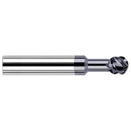 Harvey Tool 0.0620 in. Cutter dia. x 3/8 in. Neck x 270 deg. Carbide Undercutting End Mill, 2 Flutes 722304-C3